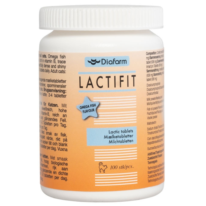 LactiFit tablets with fish flavour